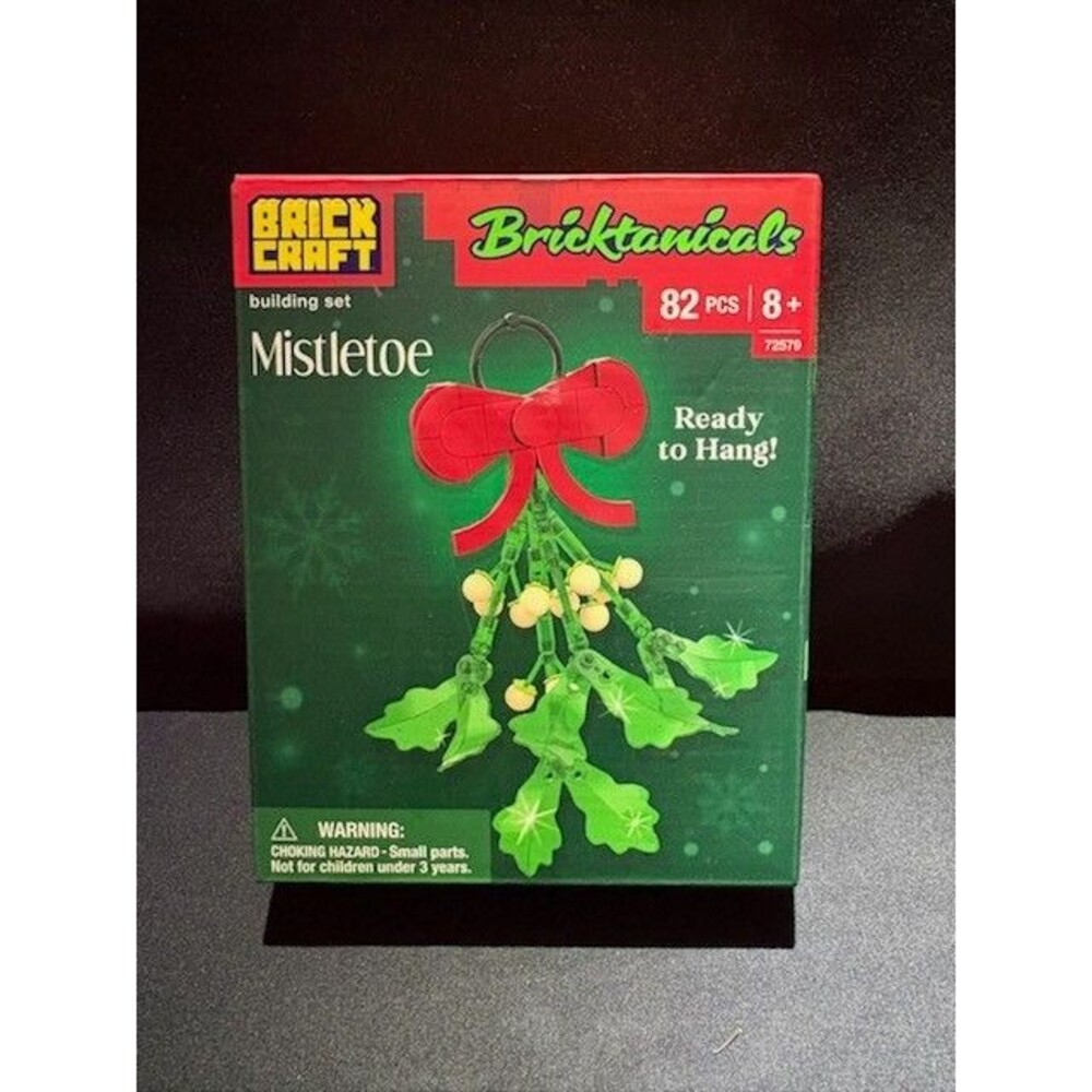 Brickcraft Bricktanicals Holiday Flowers  "Mistletoe" Christmas 82 Pcs